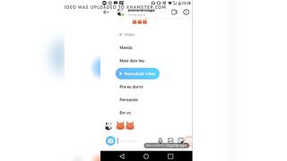 Novinha de Canoas caiu na net