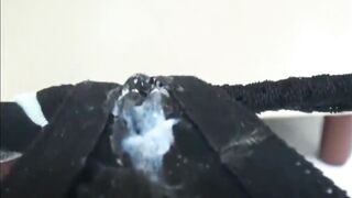 Girls sniff their dirty panties again and lick the discharge