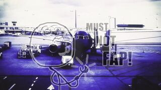 This is what your Big Tits Hot Brunette Flight Attendants do