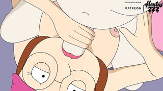Family Man Meg FULL EPISODE Riding CREAMPIE Crossover Rick and Morty