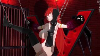 CG MANGA SADOMASOCHISM Succubus enticed the owner in the basement