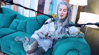 Anuskatzz tattoo model ASMR YOU - uncomfortable podcast talking