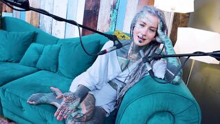 Anuskatzz tattoo model ASMR YOU - uncomfortable podcast talking