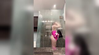 My girlfriend sent me this from her bath