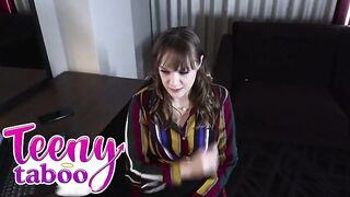 Rebecca Vanguard knows how to get the position this babe desires