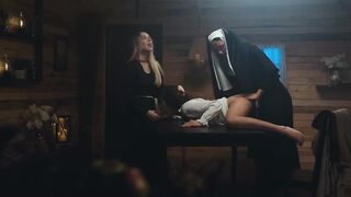 Shemale hentai Nun Trio Anal - Layla Scarlett & Vixi Rafi & Nata Gold