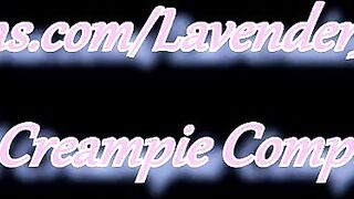 CREAMPIE COMPILATION two - The Most excellent Balls Unfathomable Rapidfire Quick Cut Cum in Twat 2021 (Try not to Cum)