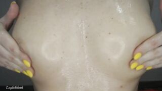 OILED TINY TITS AND HARD TEATS play
