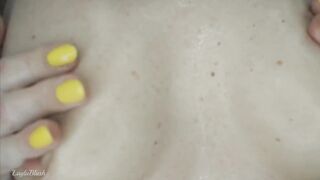 OILED TINY TITS AND HARD TEATS play