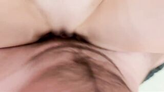 HAWT BLOND POV GETS ENORMOUS CUM ON HER BACK