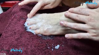 Each cum on my feet whilst riding him compilation ??