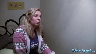 Public Agent - blushing amateur looked so nervous but loved each inch