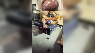 It was like we are in A race with his ebony bbc shlong continuing pumping my twat