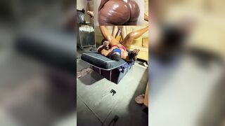 It was like we are in A race with his ebony bbc shlong continuing pumping my twat