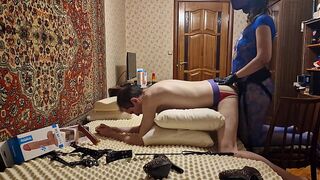 I Gave Him a Worthy Carnal Prostate Massage and Pegged His Booty Hard
