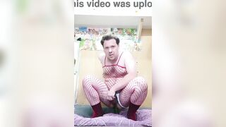 Russian homosexual likes to ride butt on a massive knob and lick jock after butt