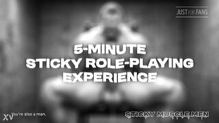 Sticky Muscle Males Day 81 Preview, AI-Generated Muscle Boys, Large Cocks, Large Cum Loads