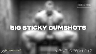 Sticky Muscle Males Day 81 Preview, AI-Generated Muscle Boys, Large Cocks, Large Cum Loads