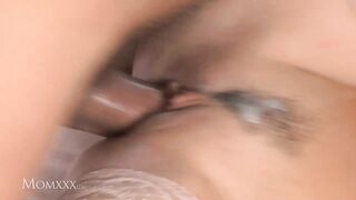 LOVING HAWT SEX with WIFE with Natural Tits makes him CUM SO HARD - MAMMA XXX