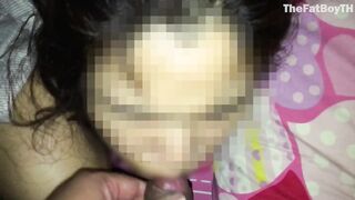 Oriental Bebe Bang and Cum on Her Face