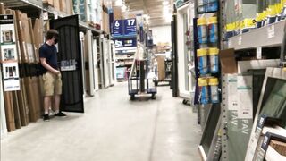 STROKING AT LOWE'S AND CUMMING IN AISLE (FREE VERSION)