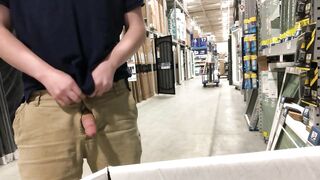 STROKING AT LOWE'S AND CUMMING IN AISLE (FREE VERSION)