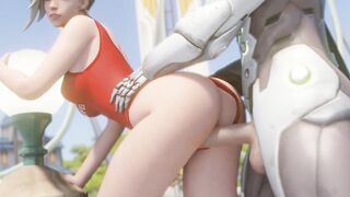 Overwatch Compilation Beach from Bewyx Animations