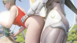 Overwatch Compilation Beach from Bewyx Animations