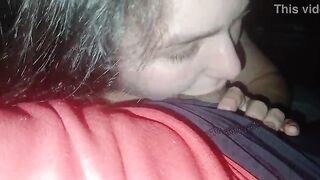 Married woman swallowing the ramrod