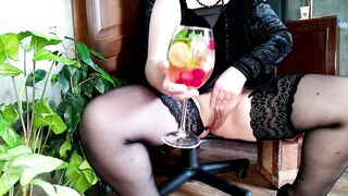 Russian mother i'd like to fuck and her natural cocktail