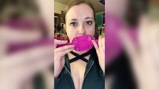takes 4" sextoy gag training teaser