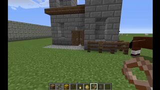 How to build an effortless 8x8 castle in Minecraft (tutorial)