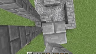How to build an effortless 8x8 castle in Minecraft (tutorial)
