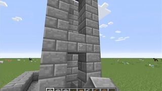 How to build an effortless 8x8 castle in Minecraft (tutorial)