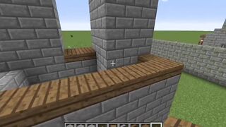How to build an effortless 8x8 castle in Minecraft (tutorial)