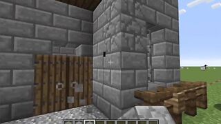 How to build an effortless 8x8 castle in Minecraft (tutorial)
