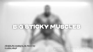 Sticky Muscle Studs Day 78 Preview, AI-Generated Muscle Boyz, Large Cocks, Large Cum Loads