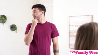 Scheming Venus Vixen tells Stepbro, "Your Daddy Would Have Creampied My Twat By Now"