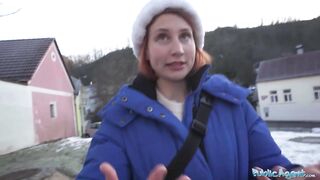 This babe felt nude being nude in front of my POV camera - Public Agent