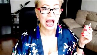 My stepmom is my cam bitch.!.))