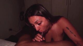 Right after waking up I resolve to give my partner a oral-job