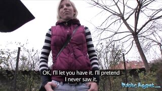 Public Agent - eighteen and lets me bang her taut snatch raw in a hotel room