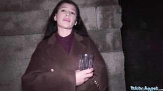 Lonely Party Angel Creeps Off for Casting - Public Agent