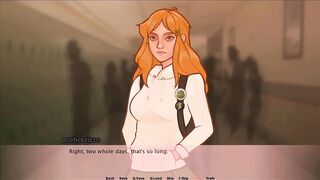 Catch the bunny School Day With Excited Gals