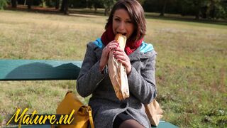 Stylish French mother I'd like to fuck Anya Gets One as well as the other Her Holes Fucked By a Stranger That babe Met In The Park