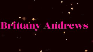 Femdom Queen Brittany Andrews Plays with a Large Thong-on!