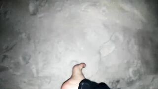 Артем показывает ноги self suck autofellatio self footjob