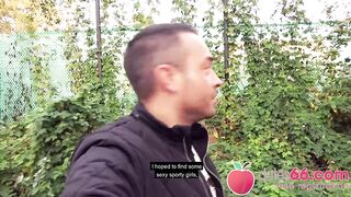 Needy nearly GILF gets common park screw in Berlin