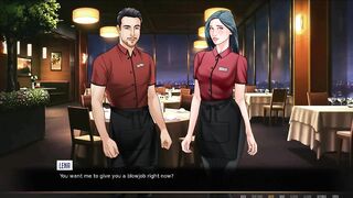Hillside-Waitress Wild Oral job