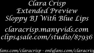 Extended Preview: Sloppy Gagging Oral pleasure With Blue Lipstick BJ Lips mother I'd like to fuck big beautiful woman Bulky Fetish